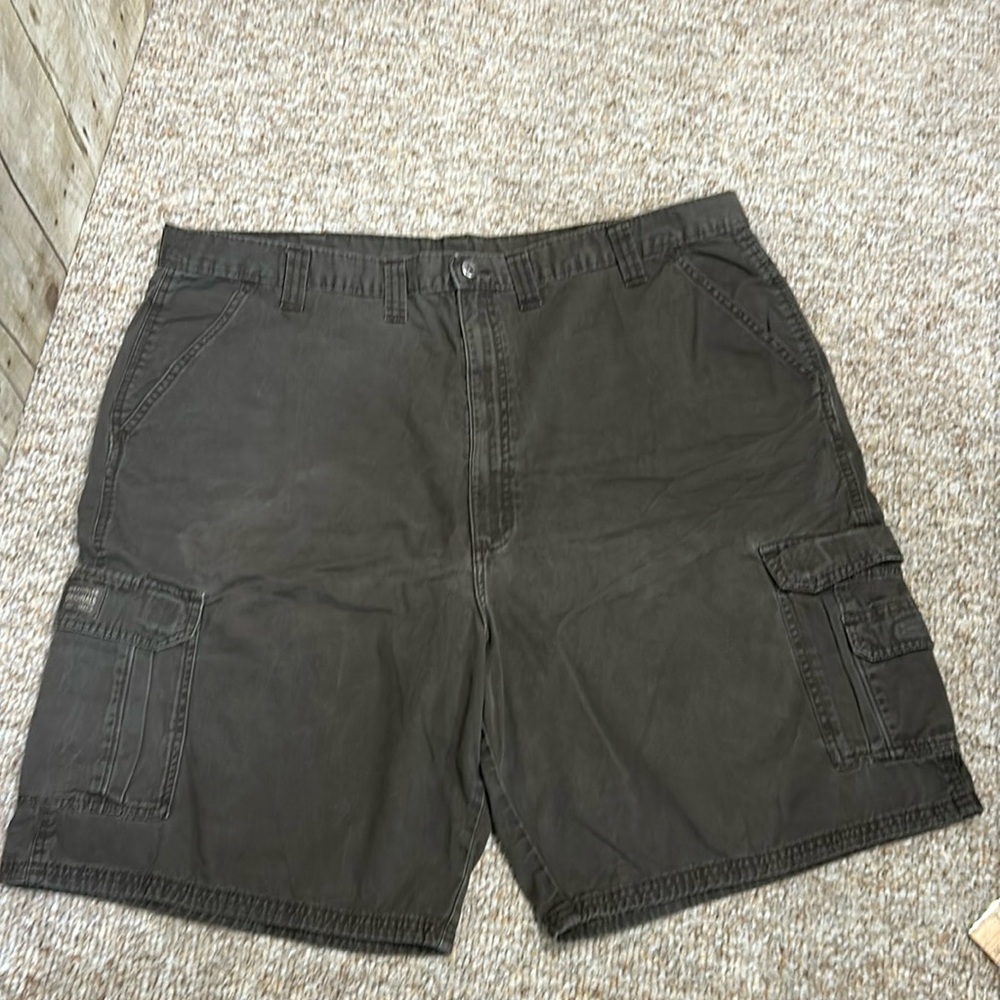 Wrangler Originals Men's Cargo Shorts - Brown/Khaki Waist 46